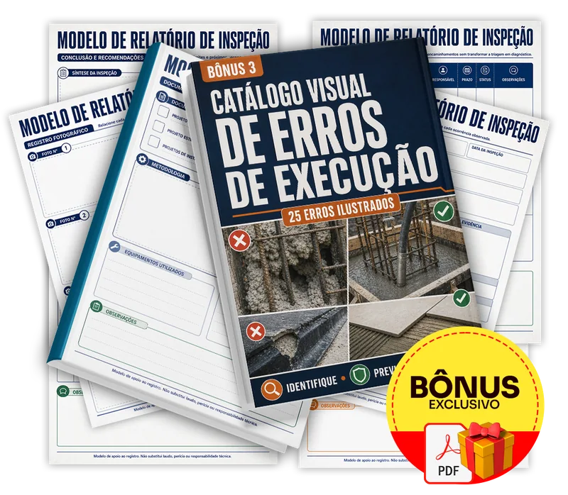 Mockup do bônus 3 — Catálogo Visual de Erros de Execução