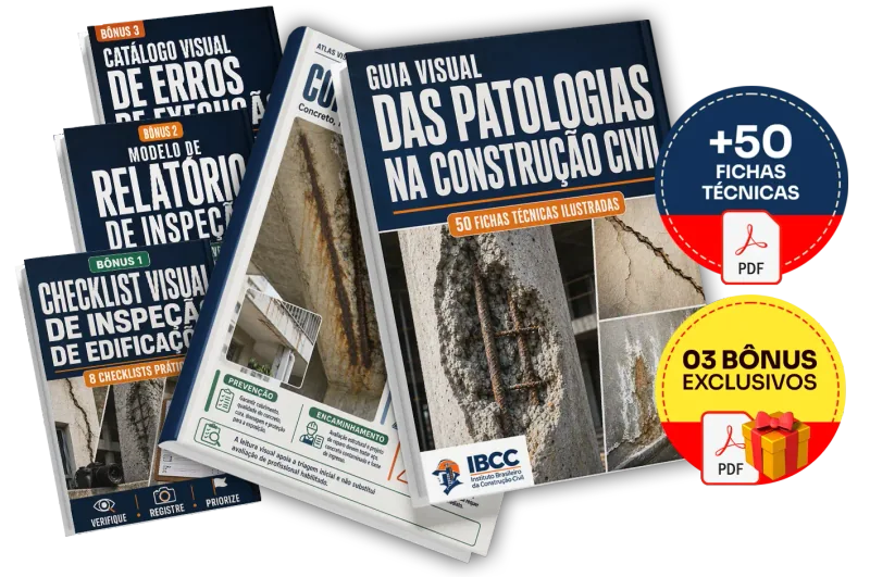 Mockup do Pacote Completo com o Manual da Obra e os três bônus